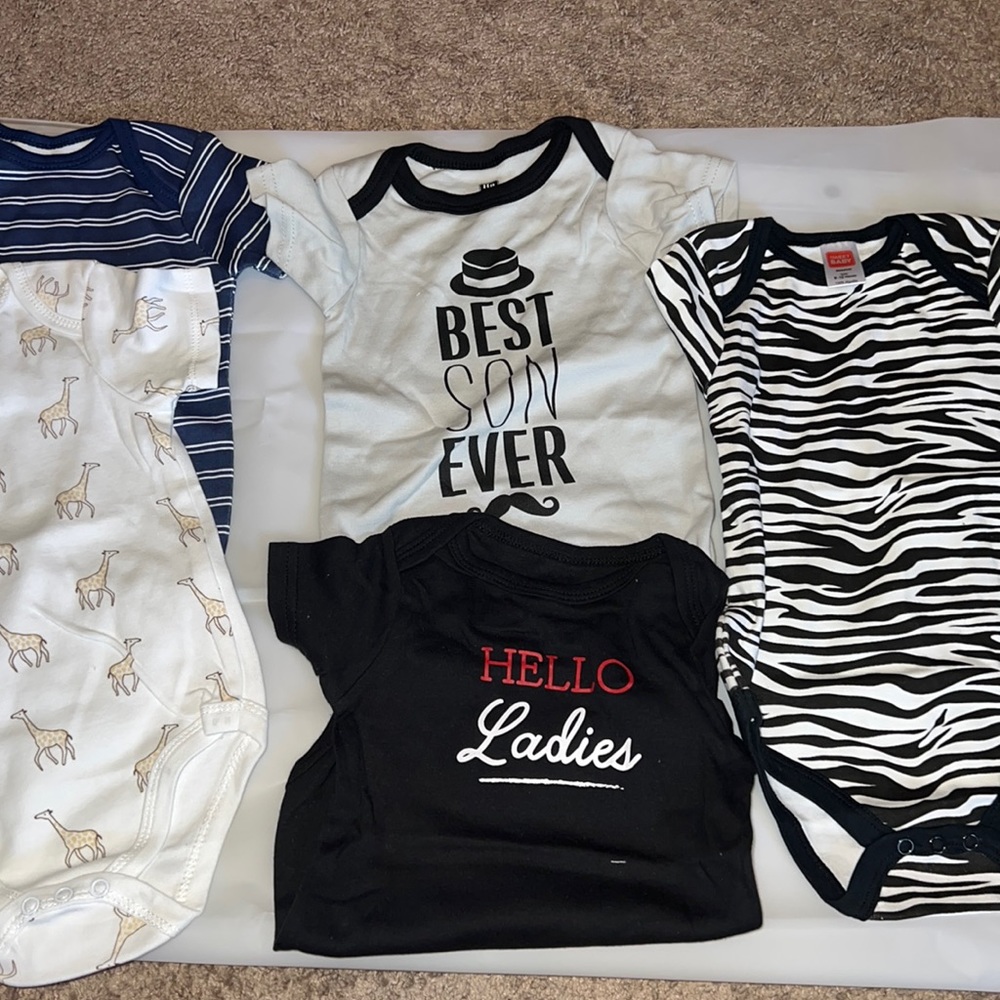 Little Treasure and others onesies bundle